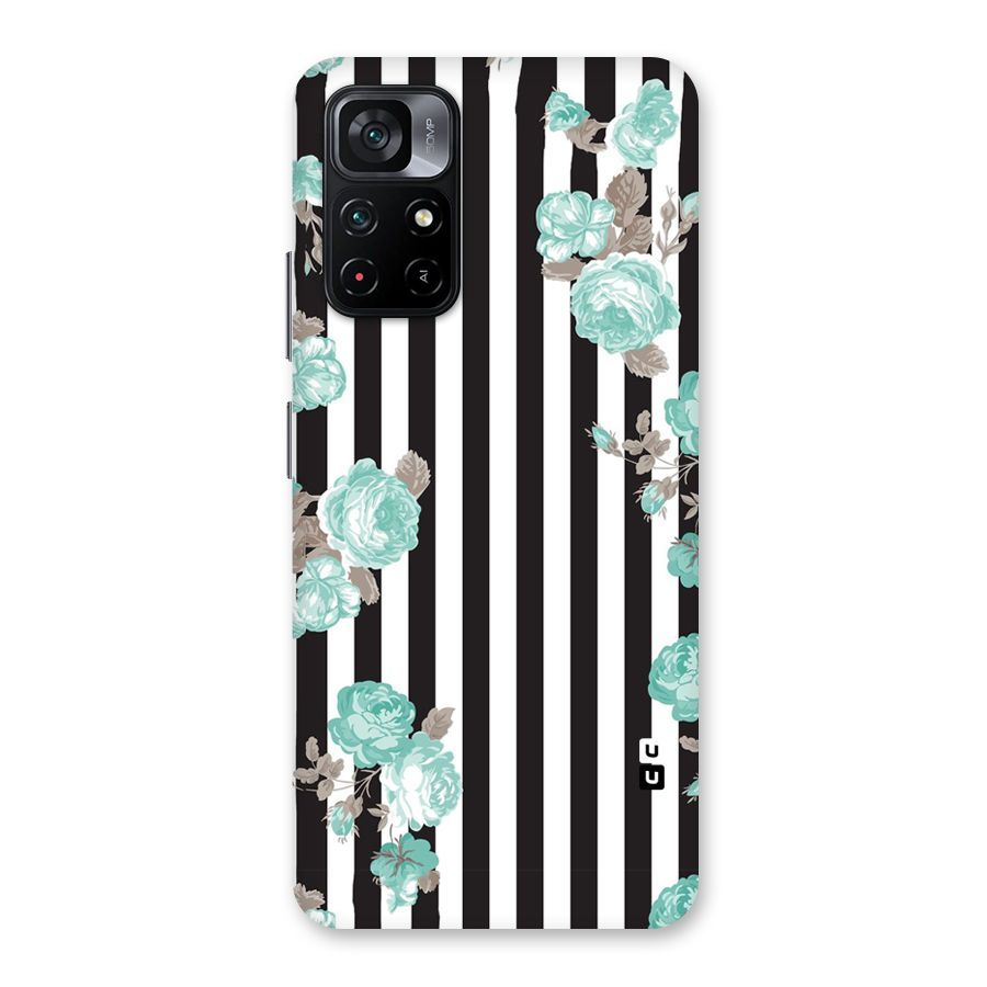 Stripes Bloom Back Case for Poco M4 Pro 5G