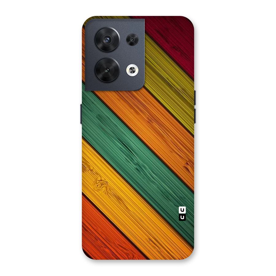 Stripes Classic Design Back Case for Oppo Reno8 5G