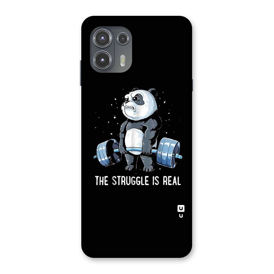 Struggle in Real Back Case for Motorola Edge 20 Fusion