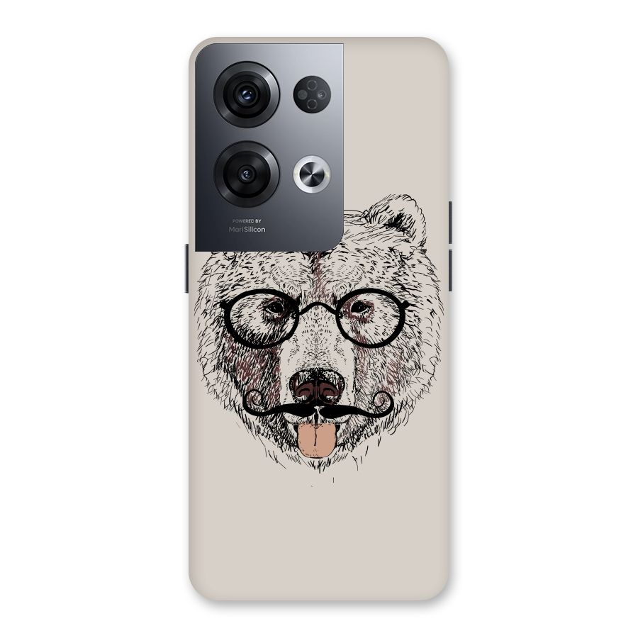 Studious Bear Back Case for Oppo Reno8 Pro 5G