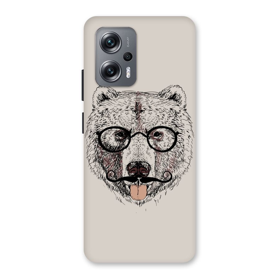 Studious Bear Back Case for Redmi K50i