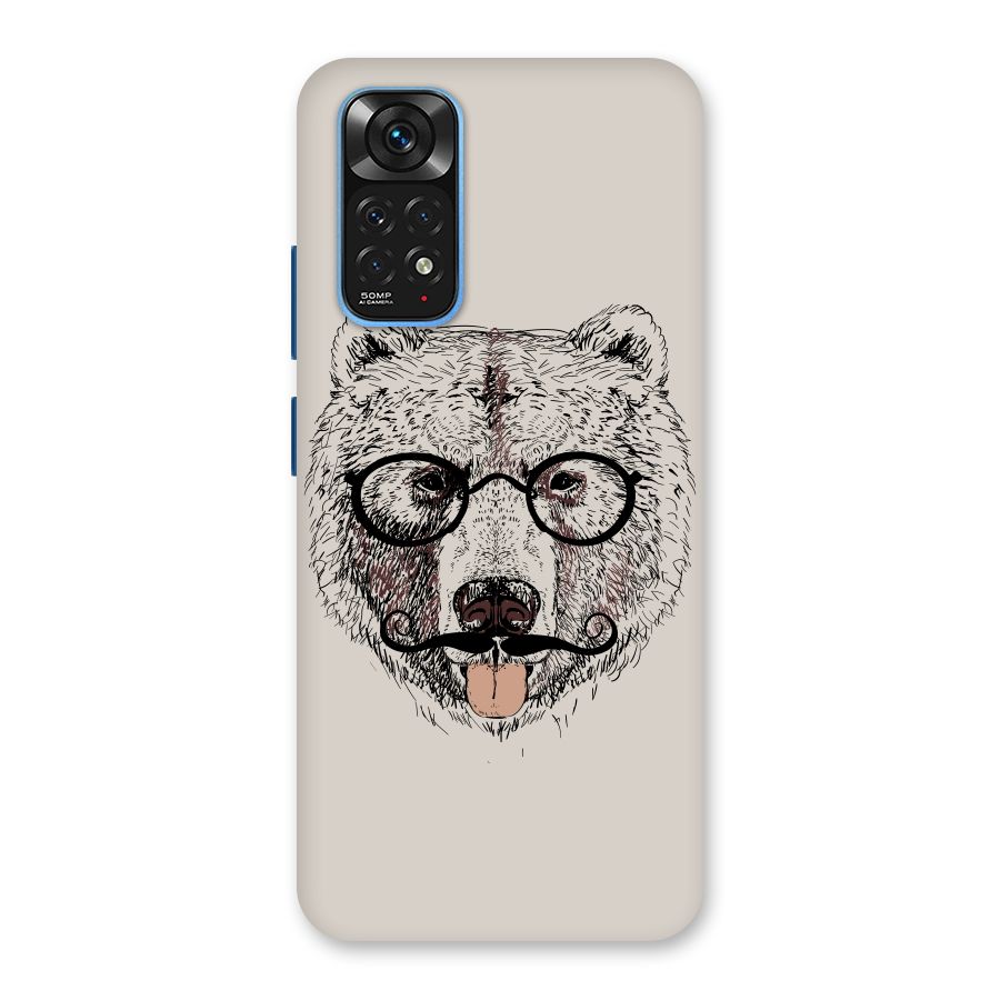 Studious Bear Back Case for Redmi Note 11