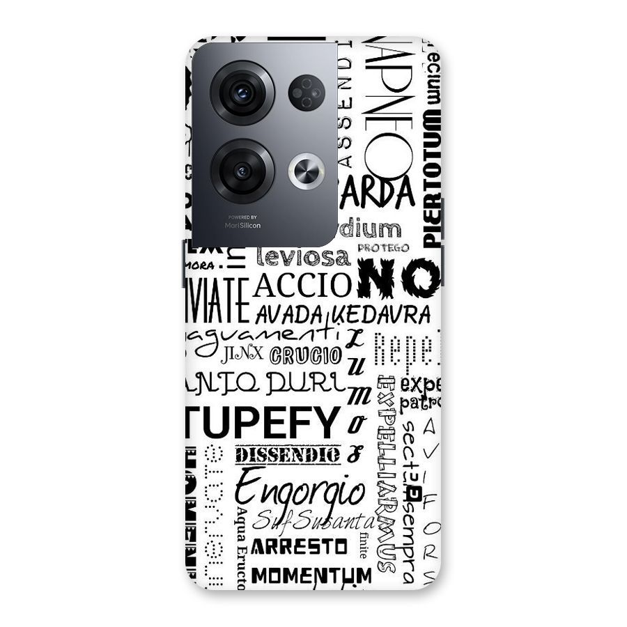 Stupefy Back Case for Oppo Reno8 Pro 5G