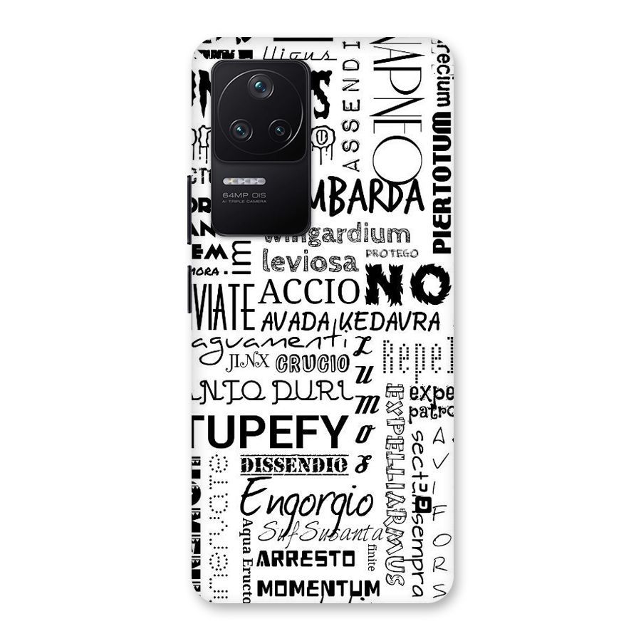 Stupefy Back Case for Poco F4 5G