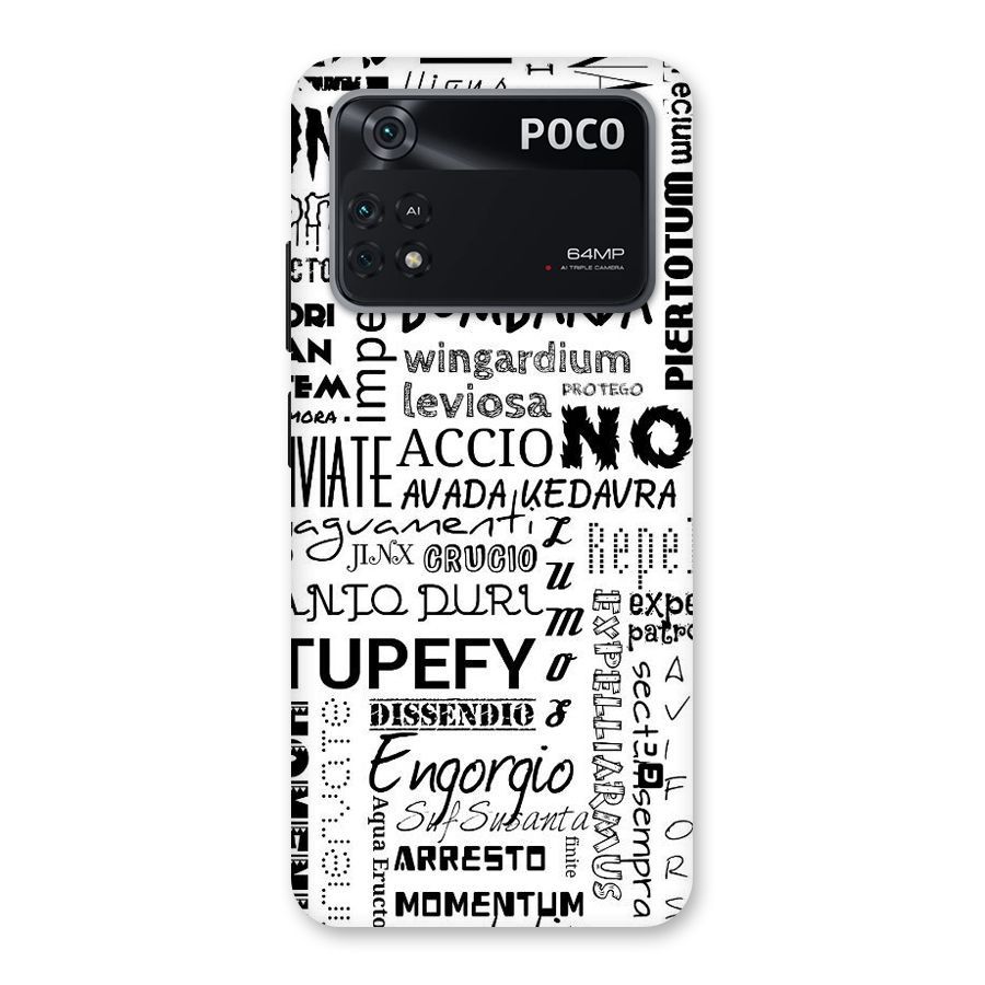 Stupefy Back Case for Poco M4 Pro 4G
