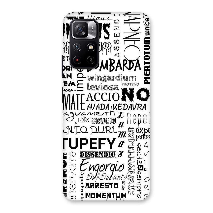 Stupefy Back Case for Redmi Note 11T 5G