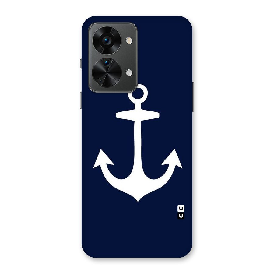 Stylish Anchor Design Back Case for OnePlus Nord 2T