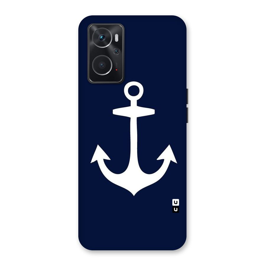 Stylish Anchor Design Back Case for Oppo K10 4G