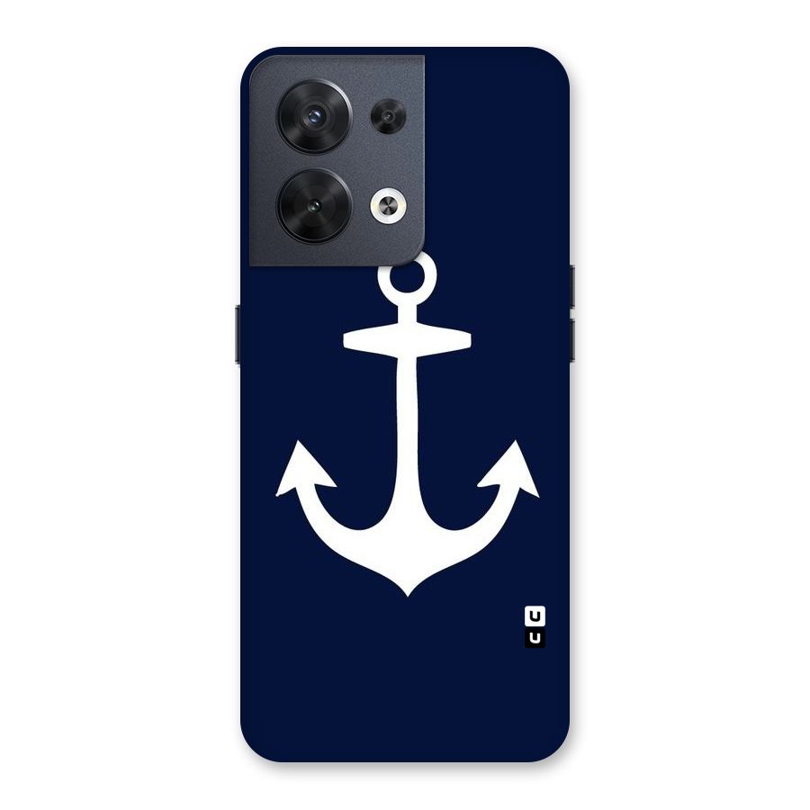 Stylish Anchor Design Back Case for Oppo Reno8 5G