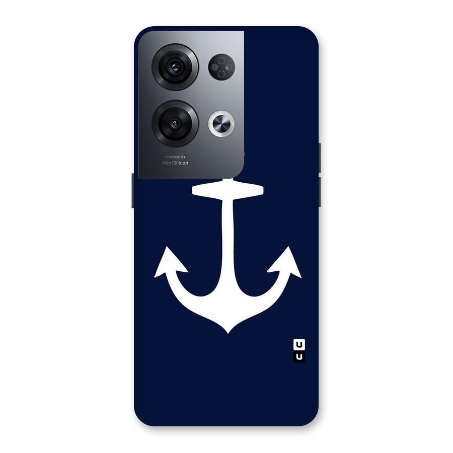 Stylish Anchor Design Back Case for Oppo Reno8 Pro 5G
