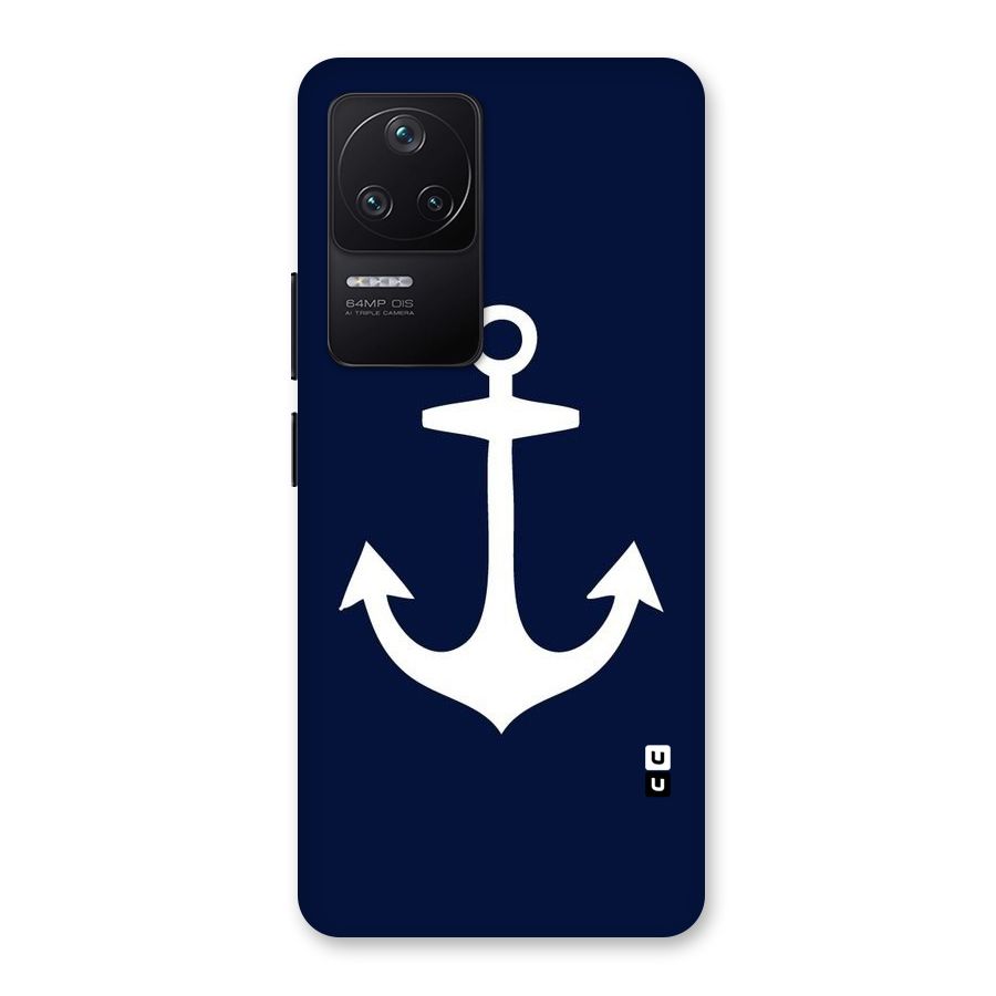 Stylish Anchor Design Back Case for Poco F4 5G