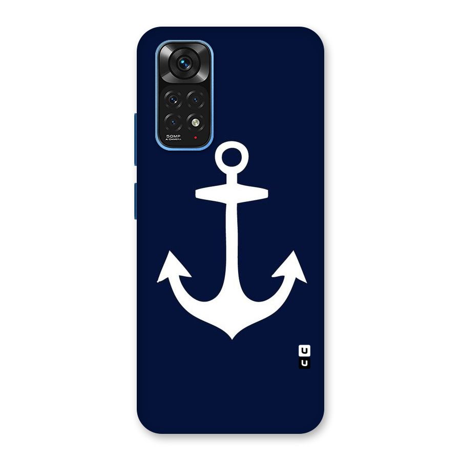 Stylish Anchor Design Back Case for Redmi Note 11S
