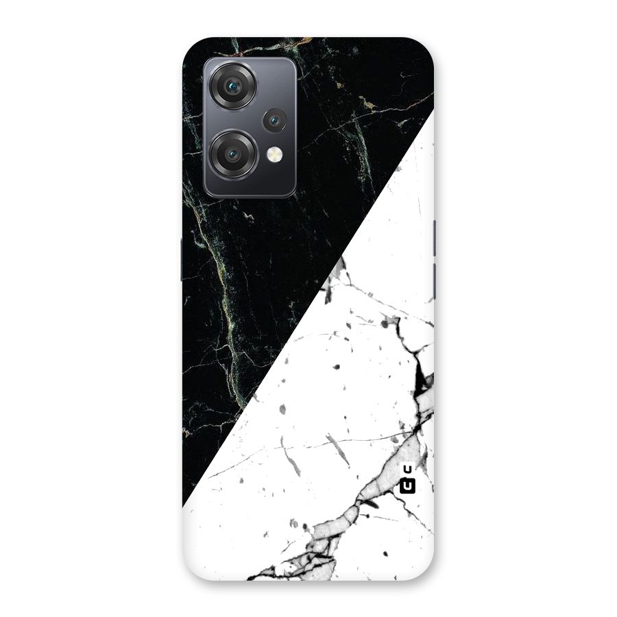 Stylish Diagonal Marble Back Case for OnePlus Nord CE 2 Lite 5G