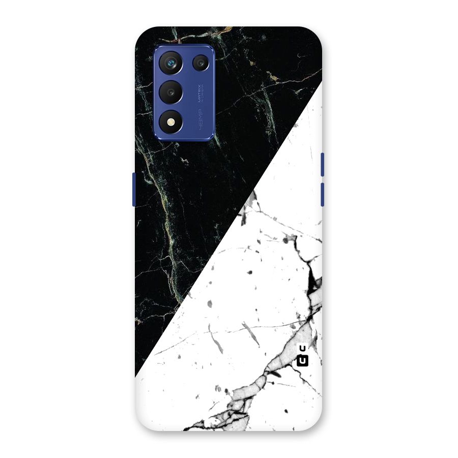 Stylish Diagonal Marble Back Case for Realme 9 5G Speed