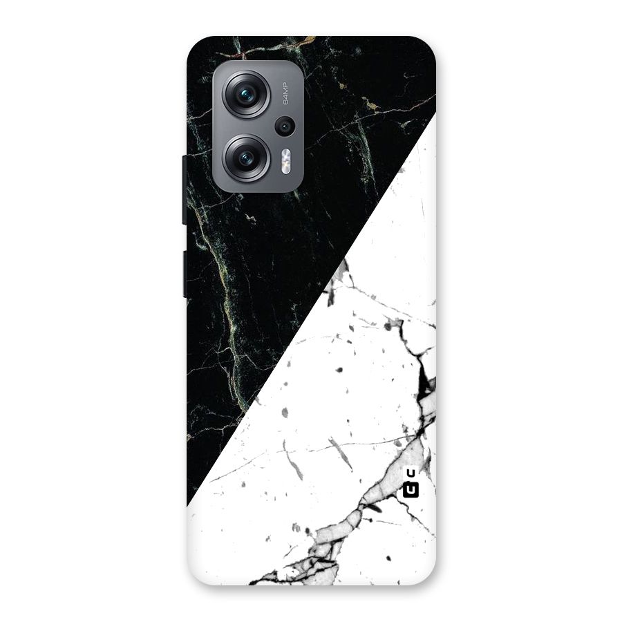 Stylish Diagonal Marble Back Case for Redmi K50i