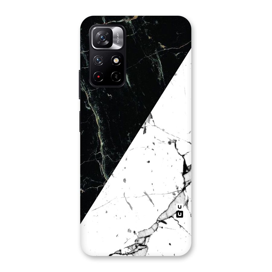 Stylish Diagonal Marble Back Case for Redmi Note 11T 5G