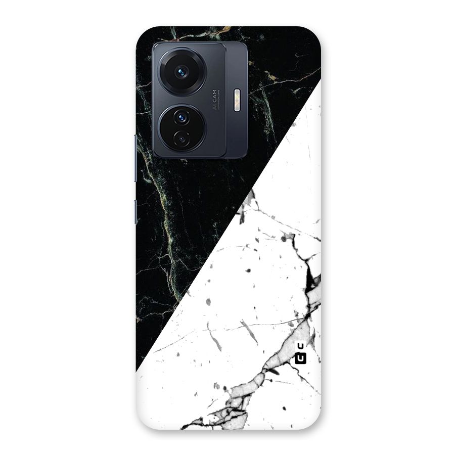 Stylish Diagonal Marble Back Case for Vivo T1 Pro