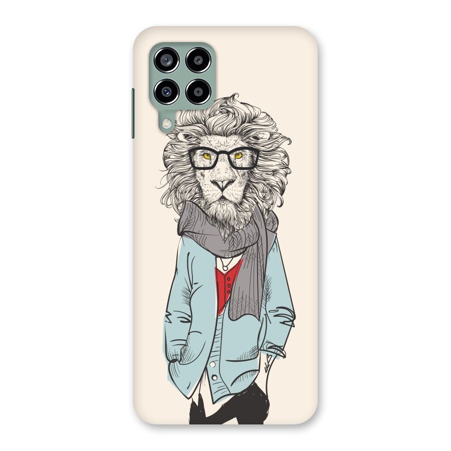 Stylish Lion Back Case for Galaxy M33