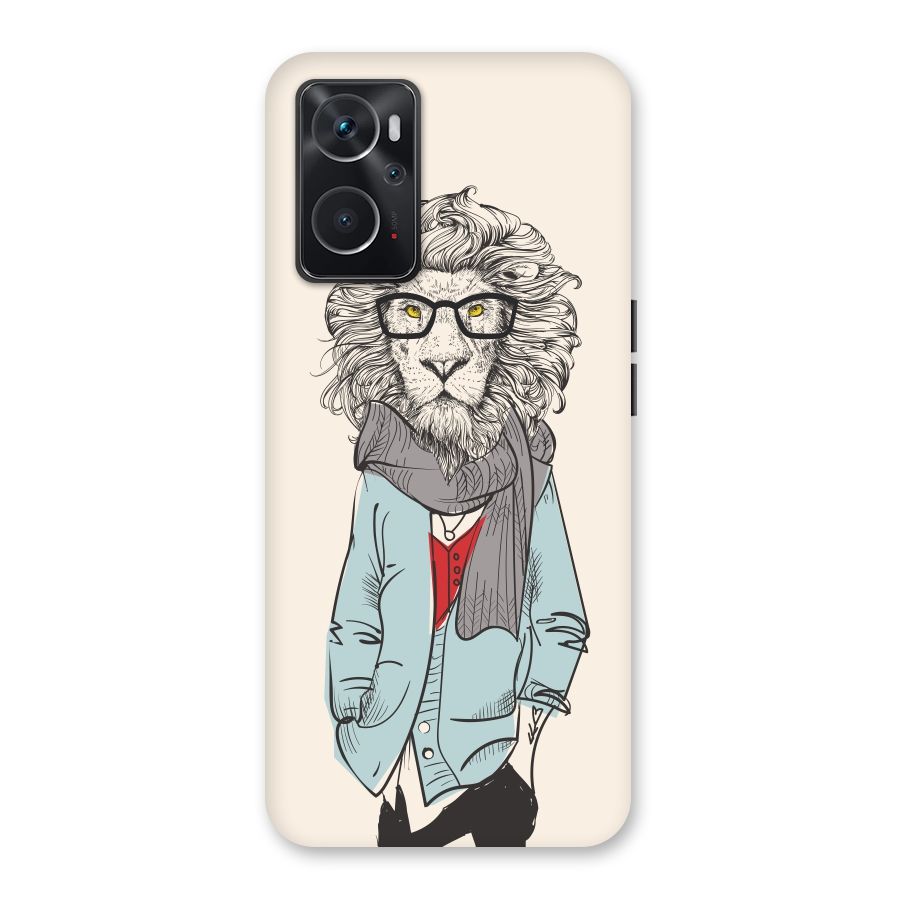 Stylish Lion Back Case for Oppo K10 4G