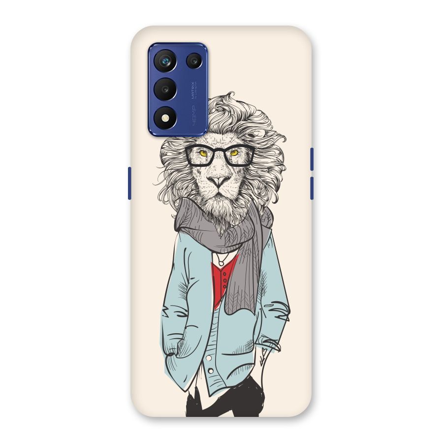 Stylish Lion Back Case for Realme 9 5G Speed