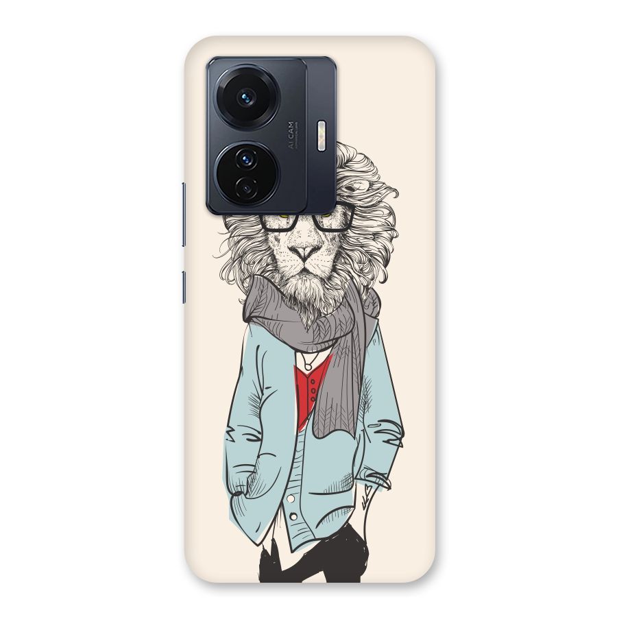 Stylish Lion Back Case for Vivo T1 Pro