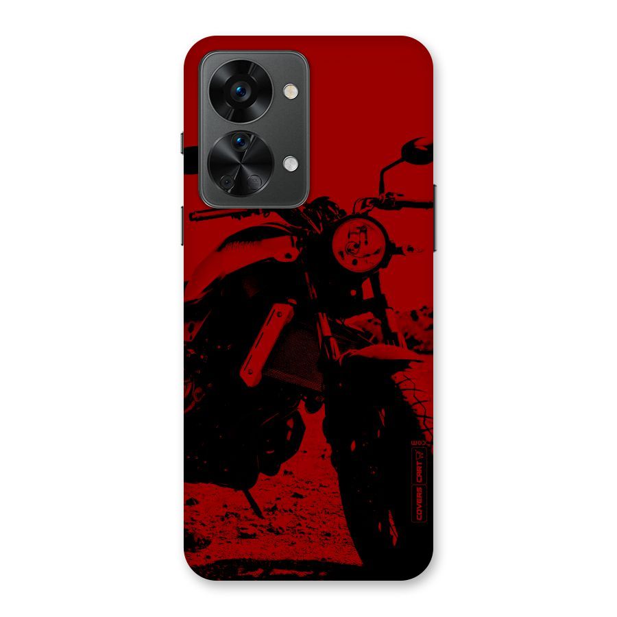 Stylish Ride Red Back Case for OnePlus Nord 2T