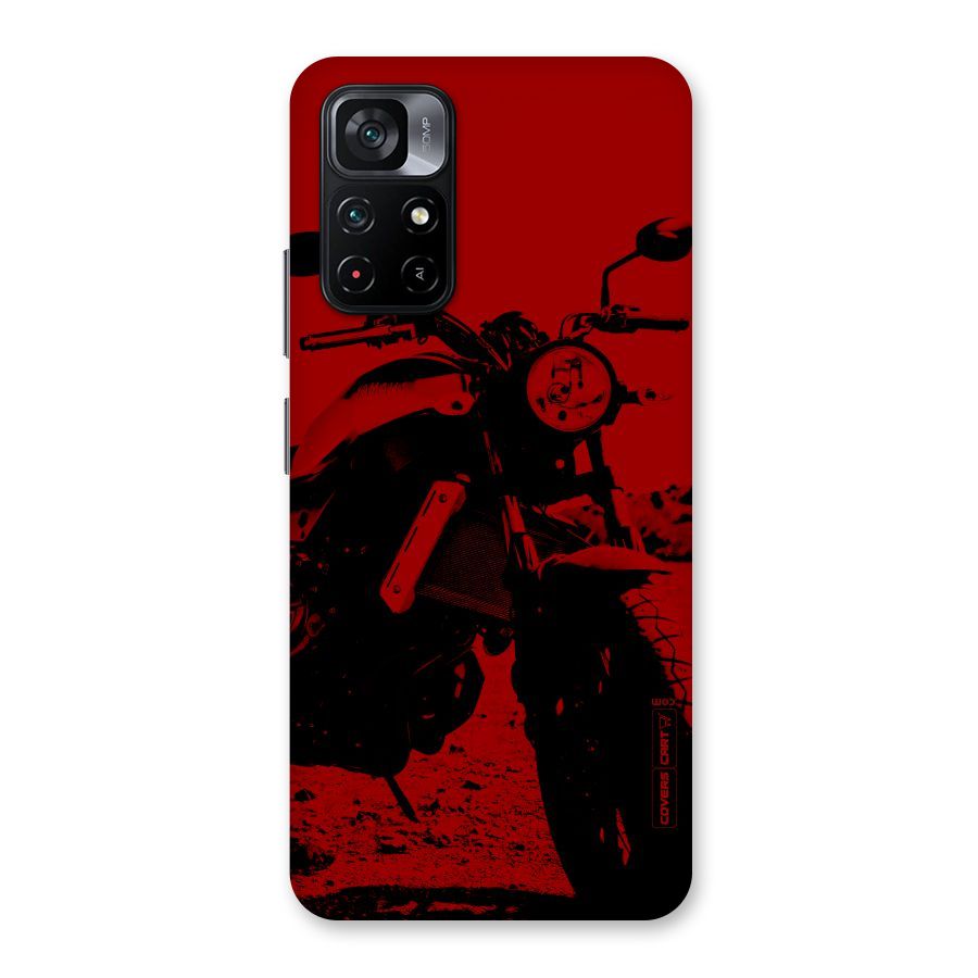 Stylish Ride Red Back Case for Poco M4 Pro 5G