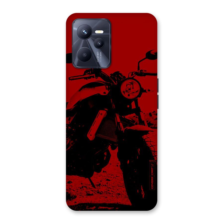 Stylish Ride Red Back Case for Realme C35
