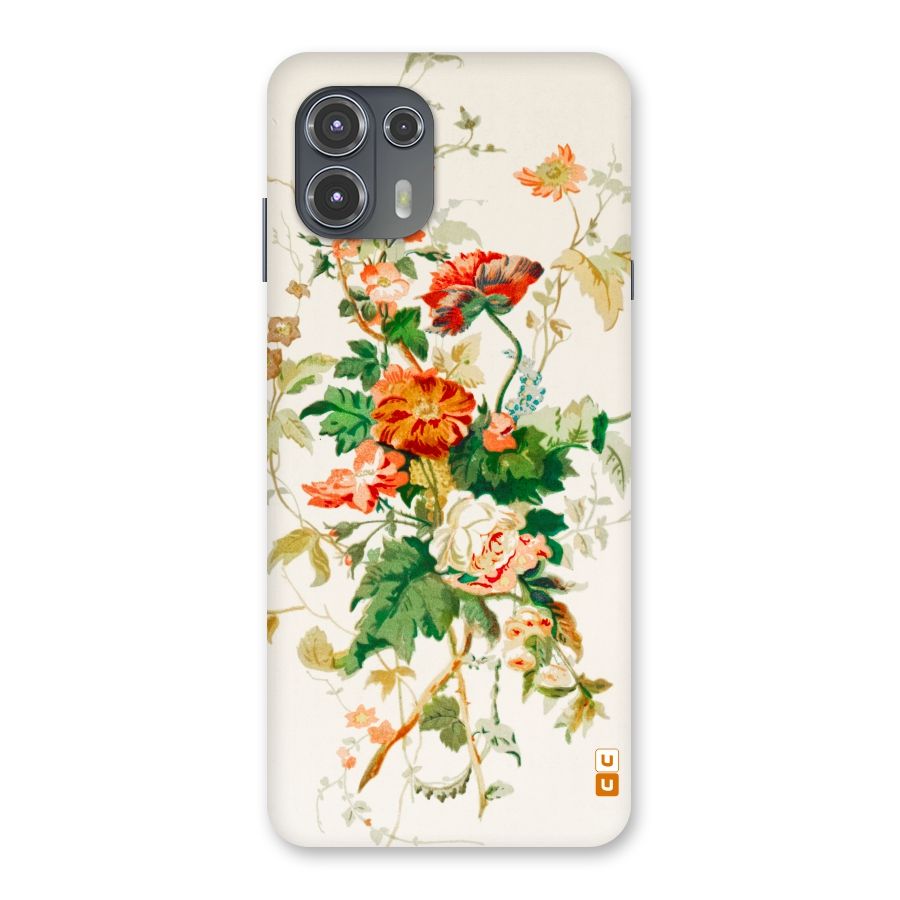 Summer Floral Back Case for Motorola Edge 20 Fusion