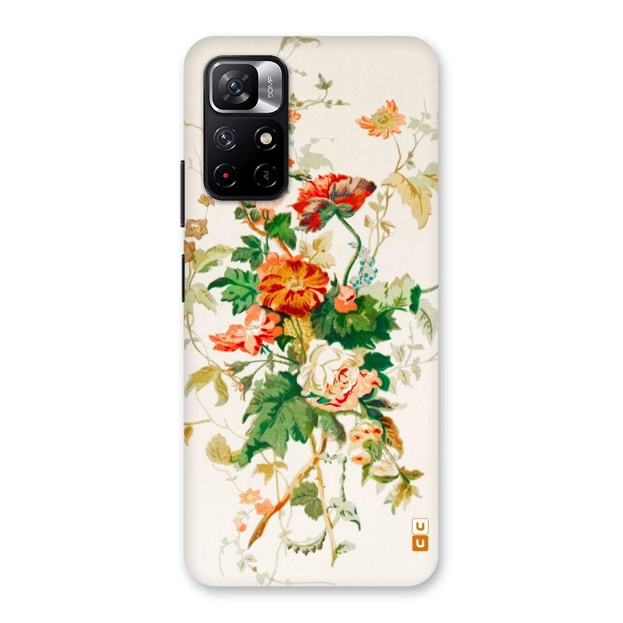 Summer Floral Back Case for Redmi Note 11T 5G