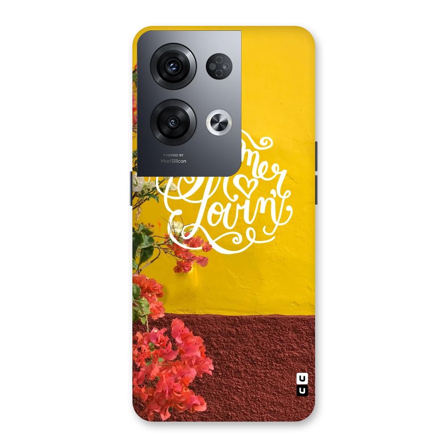 Summer Lovin Back Case for Oppo Reno8 Pro 5G