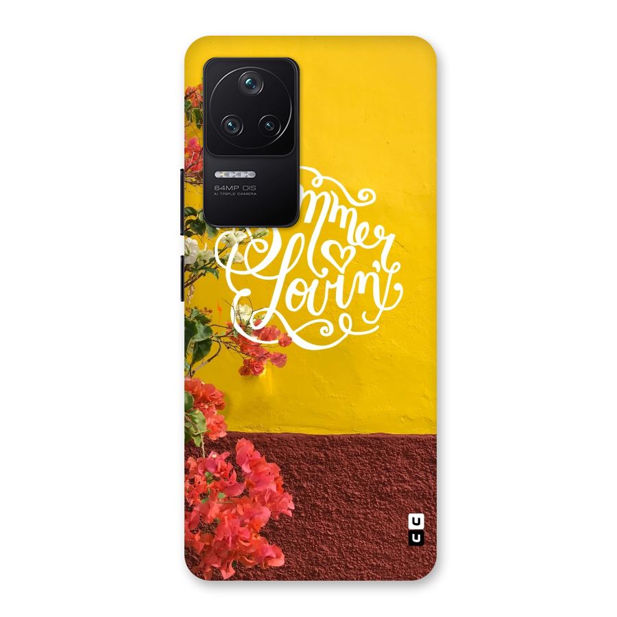 Summer Lovin Back Case for Poco F4 5G