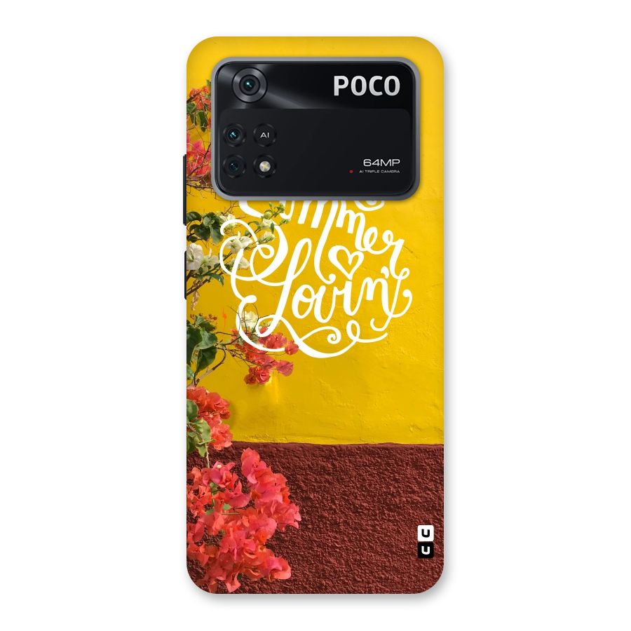 Summer Lovin Back Case for Poco M4 Pro 4G