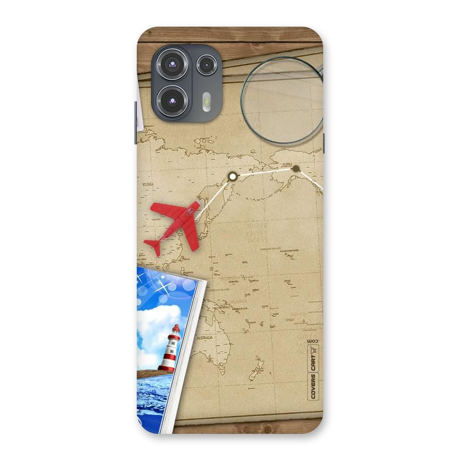Summer Travel Back Case for Motorola Edge 20 Fusion