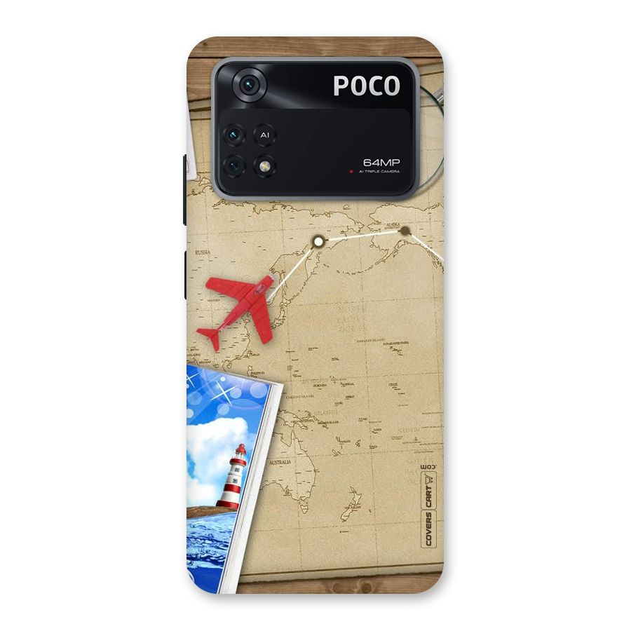 Summer Travel Back Case for Poco M4 Pro 4G