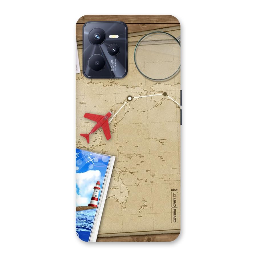 Summer Travel Back Case for Realme C35