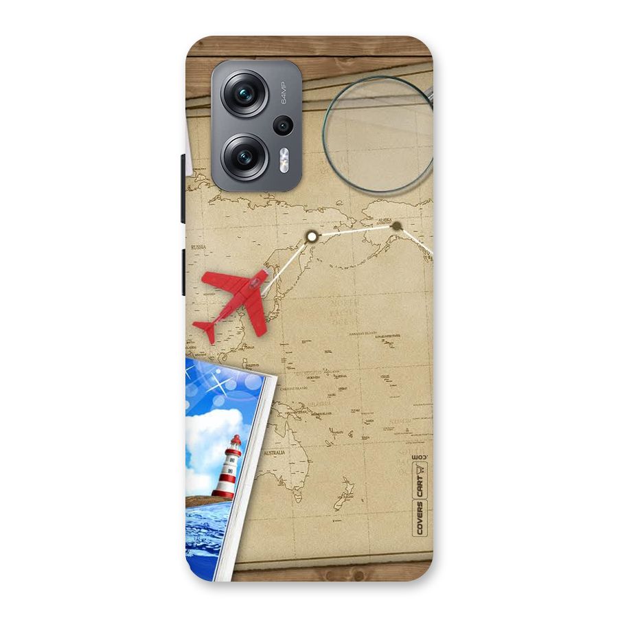 Summer Travel Back Case for Redmi K50i