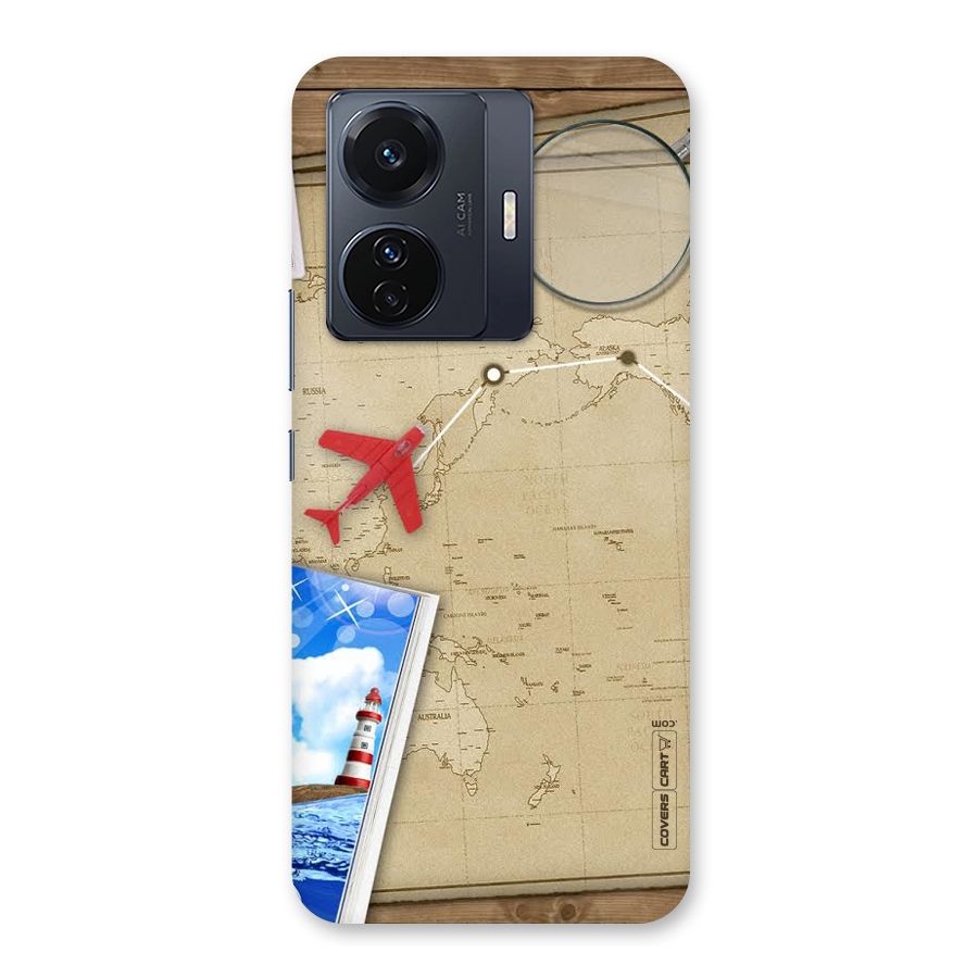Summer Travel Back Case for Vivo T1 Pro