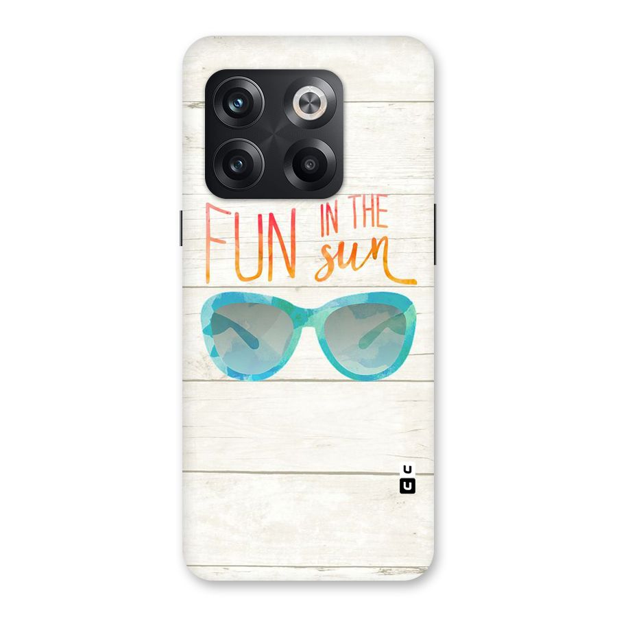 Sun Fun Back Case for OnePlus 10T