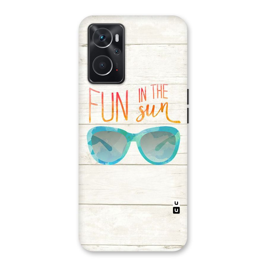 Sun Fun Back Case for Oppo K10 4G