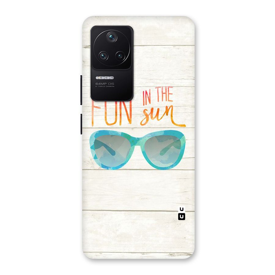 Sun Fun Back Case for Poco F4 5G