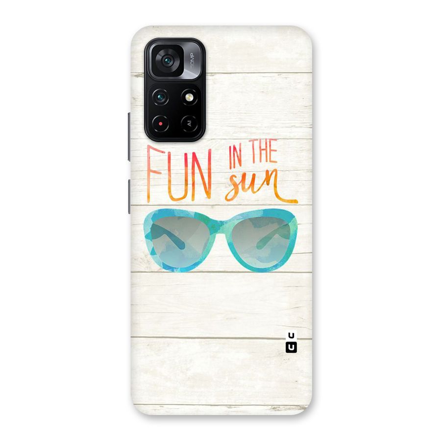Sun Fun Back Case for Poco M4 Pro 5G