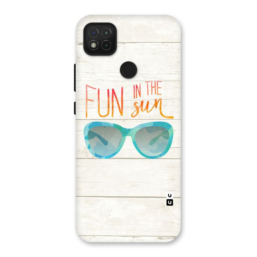Sun Fun Back Case for Redmi 9 Activ