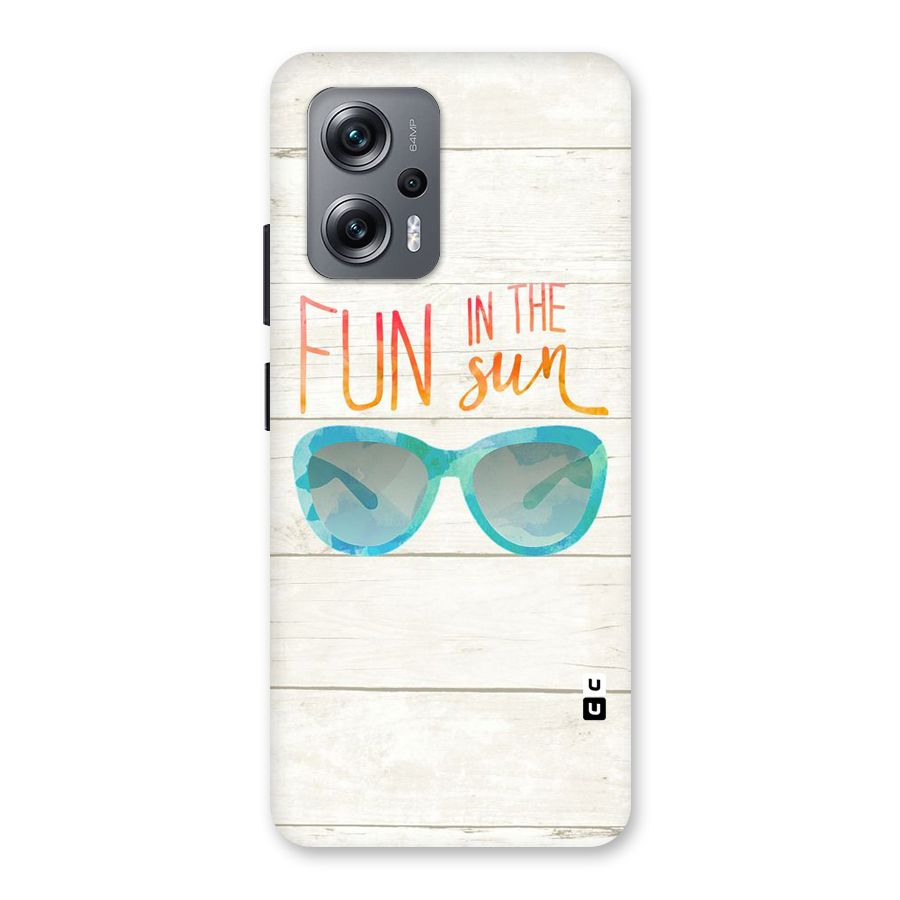 Sun Fun Back Case for Redmi K50i