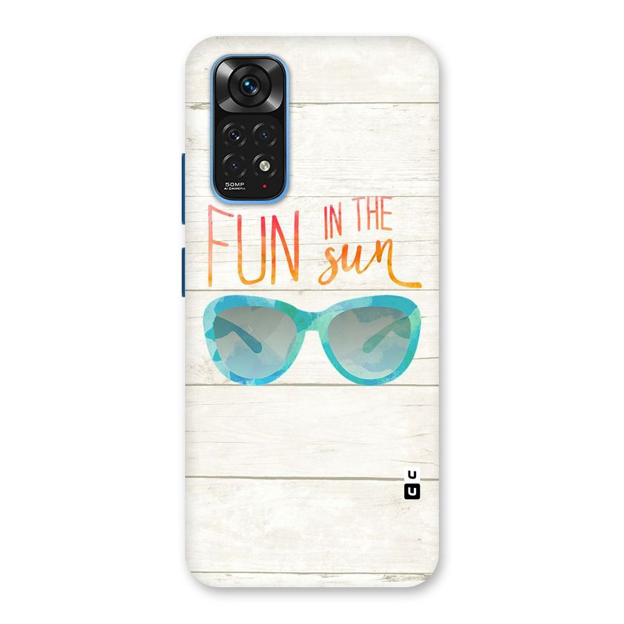 Sun Fun Back Case for Redmi Note 11S