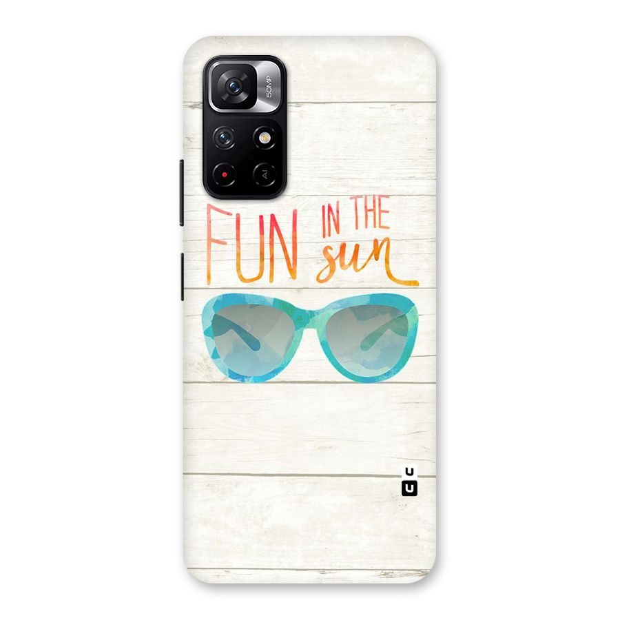 Sun Fun Back Case for Redmi Note 11T 5G