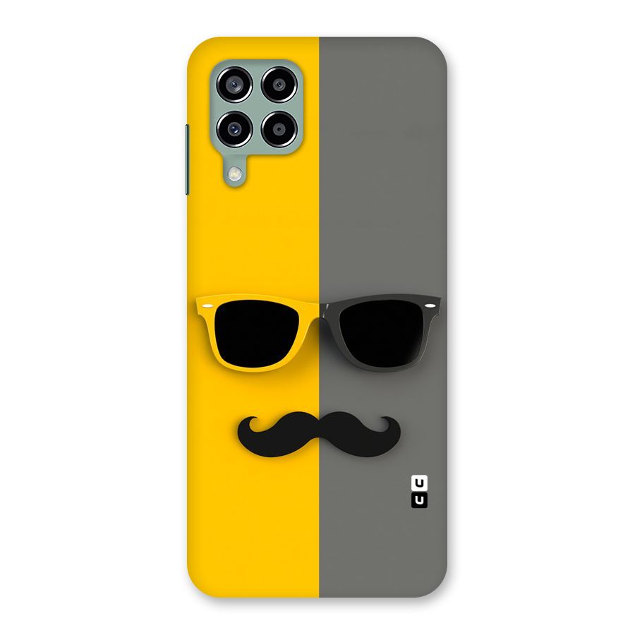 Sunglasses and Moustache Back Case for Galaxy M33