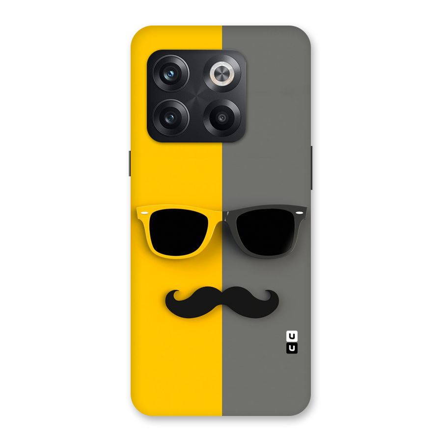 Sunglasses and Moustache Back Case for OnePlus 10T