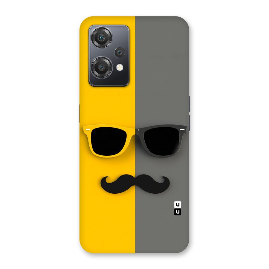 Sunglasses and Moustache Back Case for OnePlus Nord CE 2 Lite 5G
