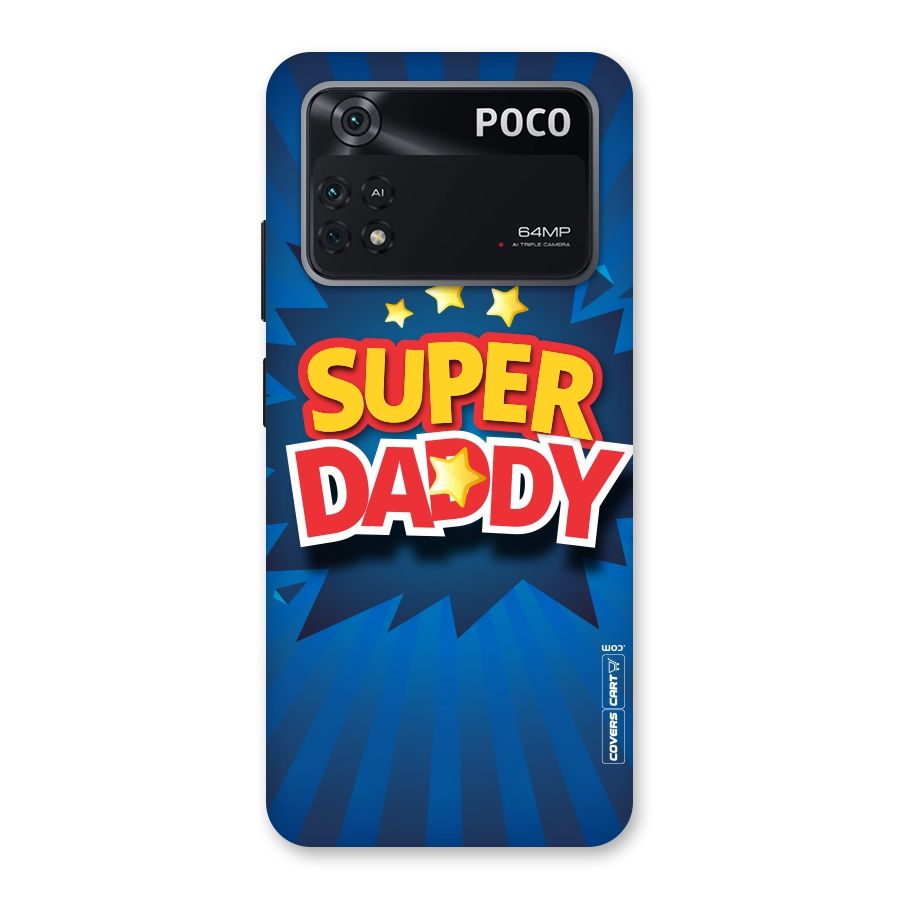 Super Daddy Back Case for Poco M4 Pro 4G